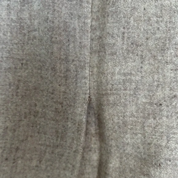 Prestige Wool Blend Skirt – Tan Beige - Large - Picture 10 of 11